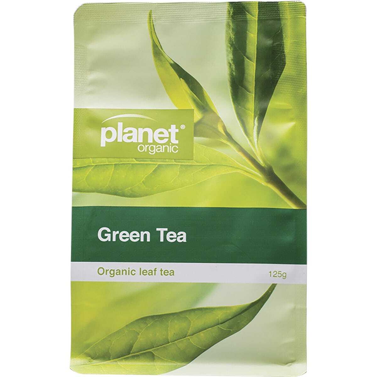 Organic Loose Leaf Tea Green Tea 125g Healthy Being
