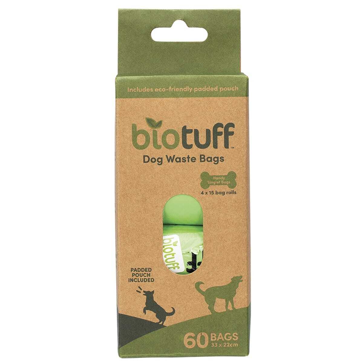 Biotuff Dog Waste Bags Dispenser x60 