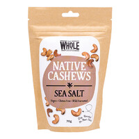 Dry Roasted Cashews - Sea Salt 70g