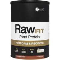 RawFit Perform & Recover Organic Protein - Chocolate 1.25kg