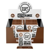 Raw Choc Brownie Keto Burner Bites (12x40g)