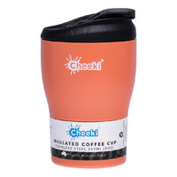 Insulated Coffee Cup - Coral 240ml