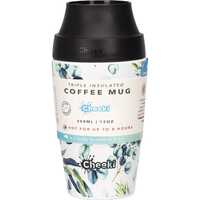 Insulated Stainless Steel Coffee Mug - Watercolour 350ml
