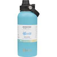 Insulated Stainless Steel Bottle (Adventure) - Aqua 1L