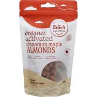 Organic Activated Cinnamon Maple Almonds 100g