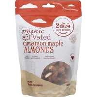 Organic Activated Cinnamon Maple Almonds 250g