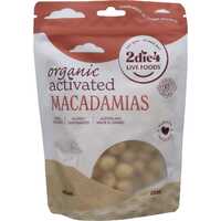 Organic Activated Macadamias 250g