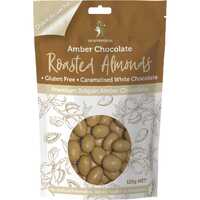 Amber Chocolate Roasted Almonds 125g