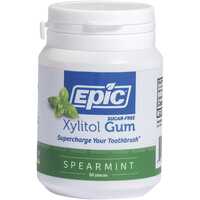 Spearmint Xylitol Gum Bottle 50 Pcs