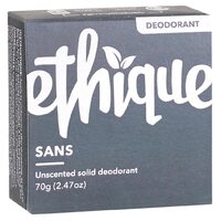 Unscented Solid Deodorant Bar 70g