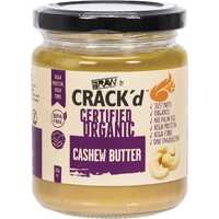 Organic Crack'd Cashew Butter 250g