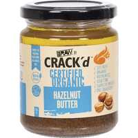 Organic Crack'd Hazelnut Butter 250g