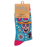 Bamboo Socks - Day of the Dead