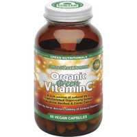 Organic Green Vitamin C VegeCaps (600mg) x60