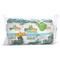 Organic Roasted Seaweed Snacks - Sea Salt (6x5g)
