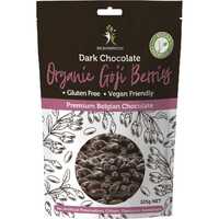 Dark Choc Organic Goji Berries 125g