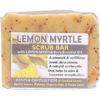 Lemon Myrtle Scrub Bar 140g