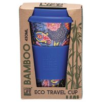 Bamboo Eco Travel Cup - Paisley 430ml