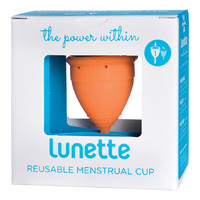 Reusable Menstrual Cup (Model 1) - Orange