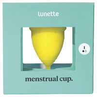 Reusable Menstrual Cup (Model 1) - Yellow