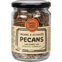 Organic & Activated Pecans 200g