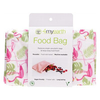 Reusable Food Bag - Flamingoes