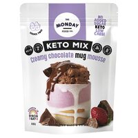 Creamy Choc Mousse Keto Mix (6x80g)