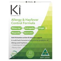 Ki Natural Allergy & Hayfever Tablets x30