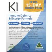 Ki Natural Immune Defence & Energy Tablets x75