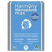 Harmony Menopause Max Natural Tablets x45