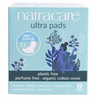 Super Ultra Natural Pads with Wings 12 Pk