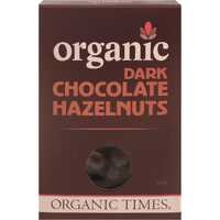 Organic Dark Chocolate Hazelnuts 150g