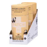 Natural Adhesive Bandages - Abrasions & Grazes (3x25)