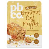 Low Carb Banana Oat Muffin Mix 350g