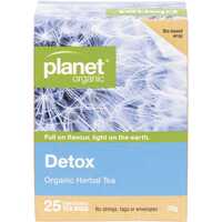 Organic Herbal Tea Bags - Detox x25