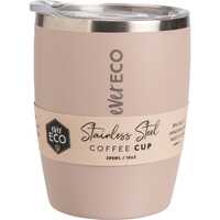 Insulated Stainless Steel Coffee Cup - Rose 295ml