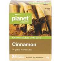 Organic Herbal Tea Bags - Cinnamon x25