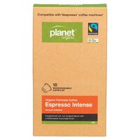 Organic Espresso Intense Coffee Capsules x10