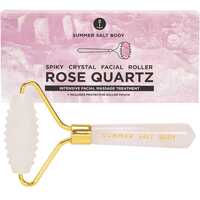 Rose Quartz Spiky Crystal Facial Roller