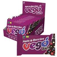 Organic Nuts & Berries Dark Chocolate Bars (12x85g)