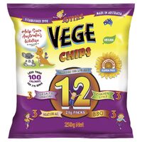 Variety Vege Chips (8x12 Multi Packs)