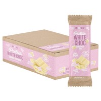 Protein White Choc Bar - Quinoa Puff (12x35g)