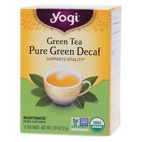 Organic Green Tea Herbal Tea Bags (Decaf) x16