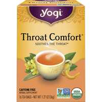 Organic Throat Comfort Herbal Tea Bags x16