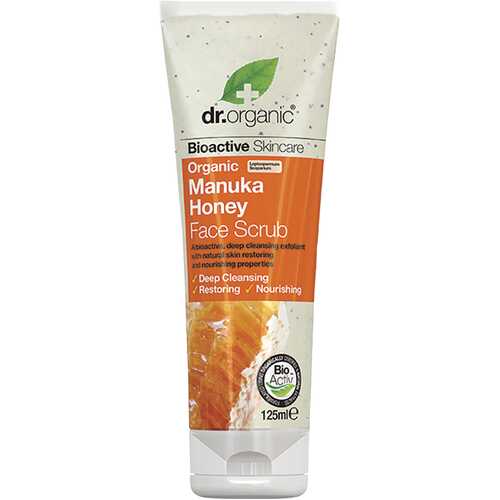 Organic Manuka Honey Face Scrub 125ml