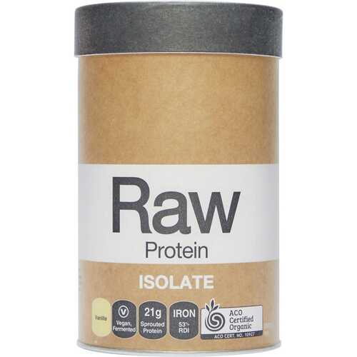 Organic Raw Protein Isolate - Vanilla 390g