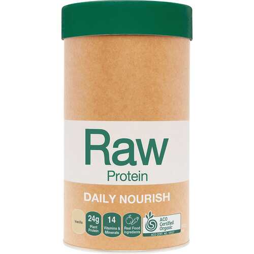 Organic Raw Protein Daily Nourish - Vanilla 500g