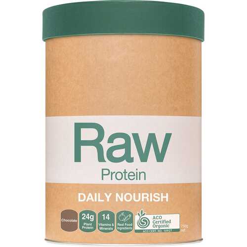 Organic Raw Protein Daily Nourish - Chocolate 750g