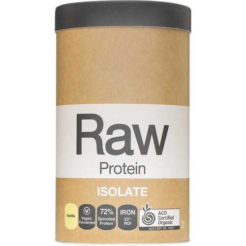 Organic Raw Protein Isolate - Vanilla 1kg