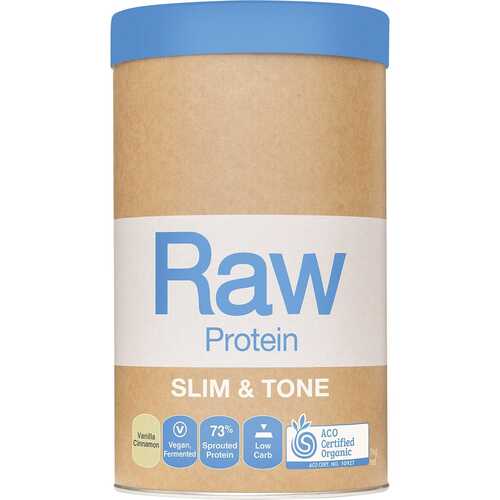 Organic Raw Slim & Tone Protein - Vanilla Cinnamon 1kg